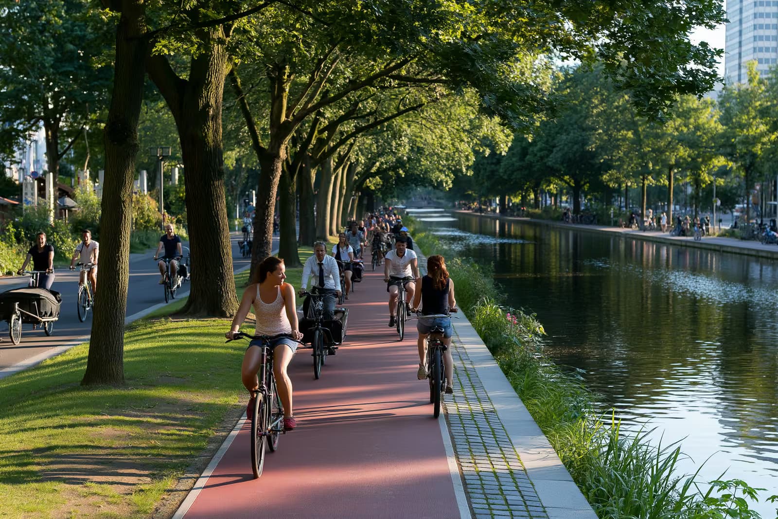 Fahrradkultur und Routen