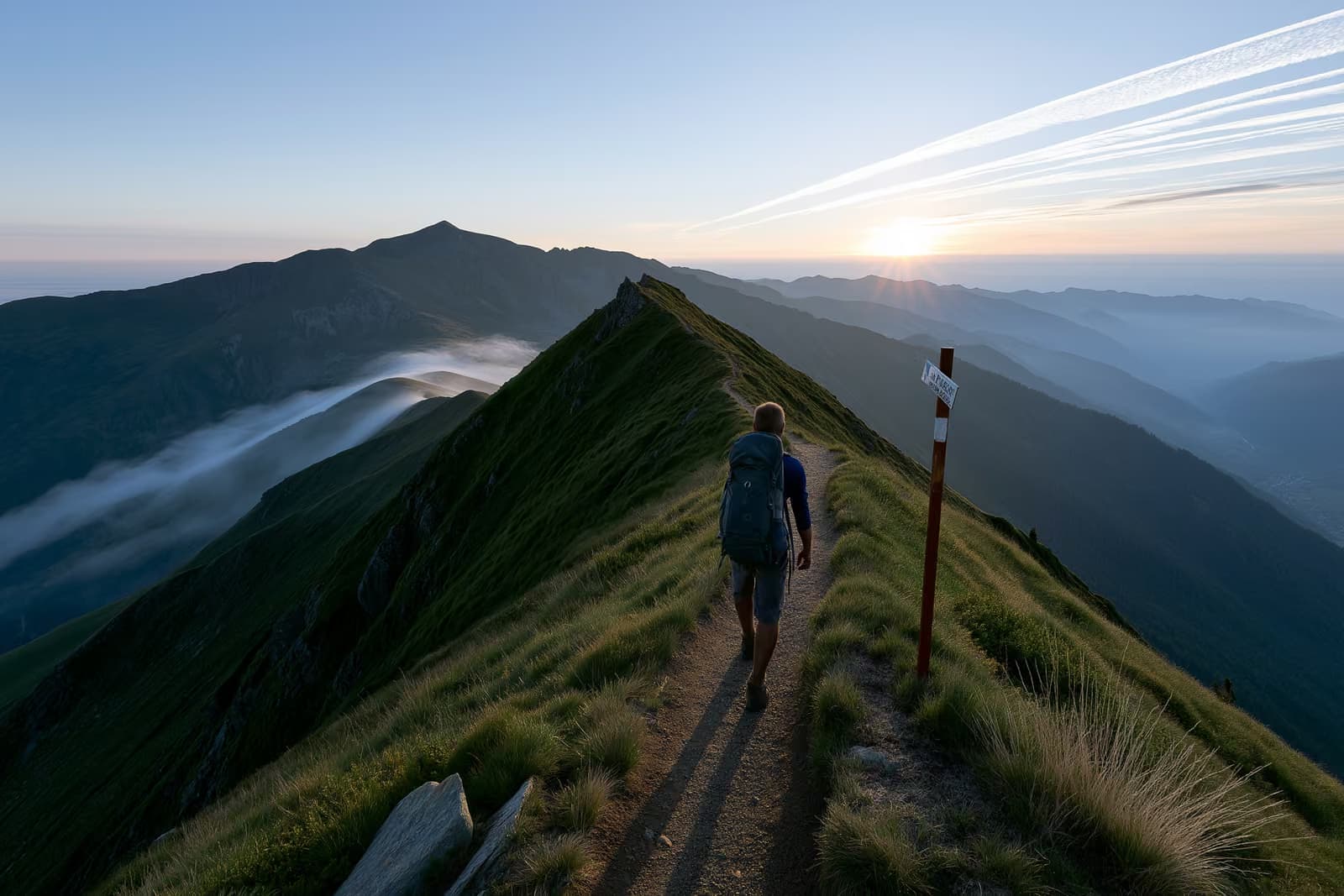 Outdoor-Abenteuer und Wandern
