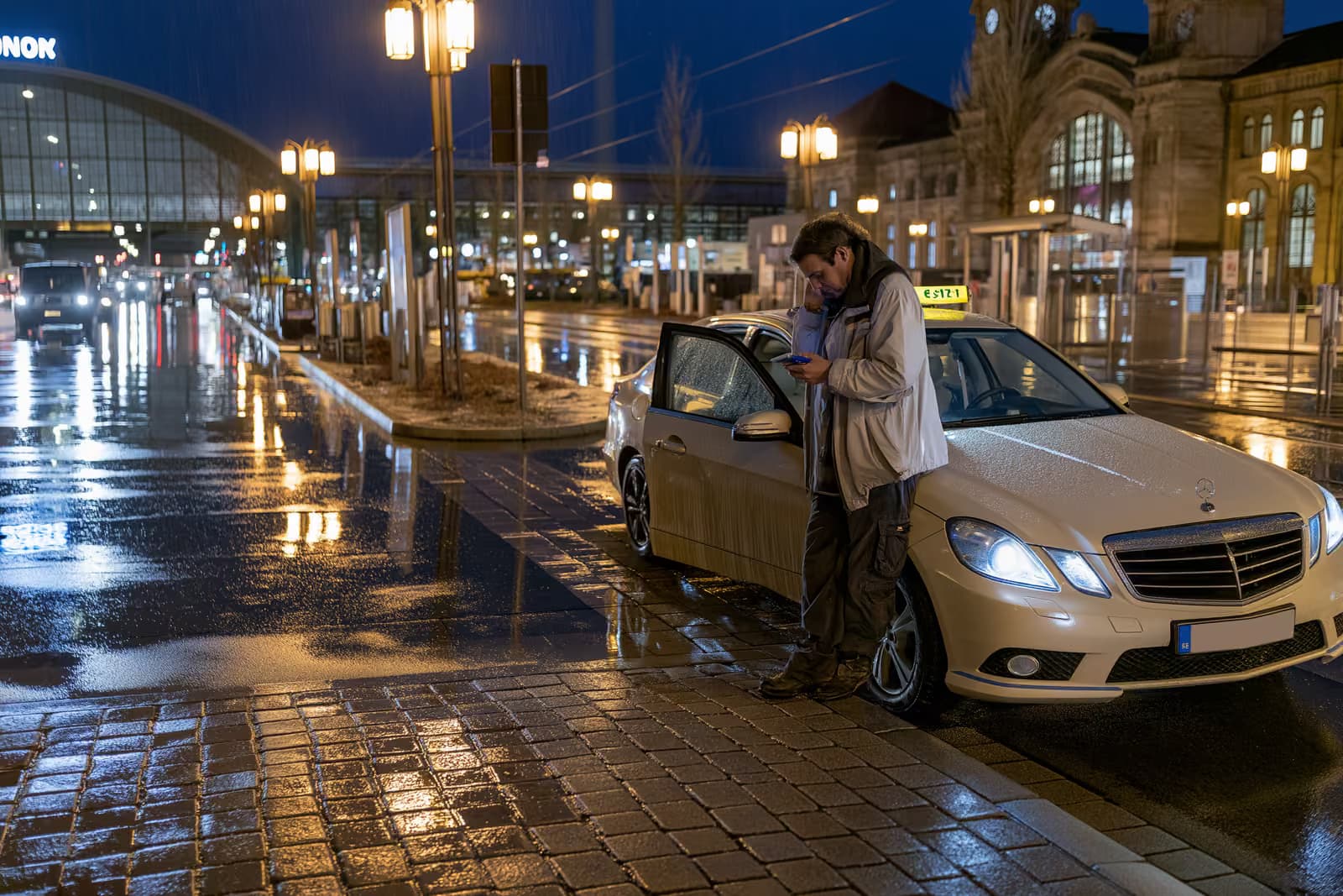 Taxidienste und Apps
