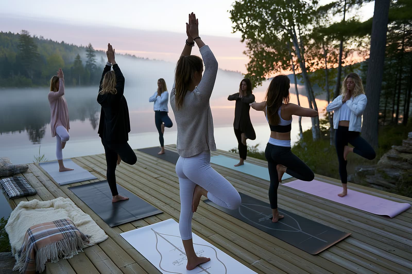 Yoga- und Wellness-Retreats